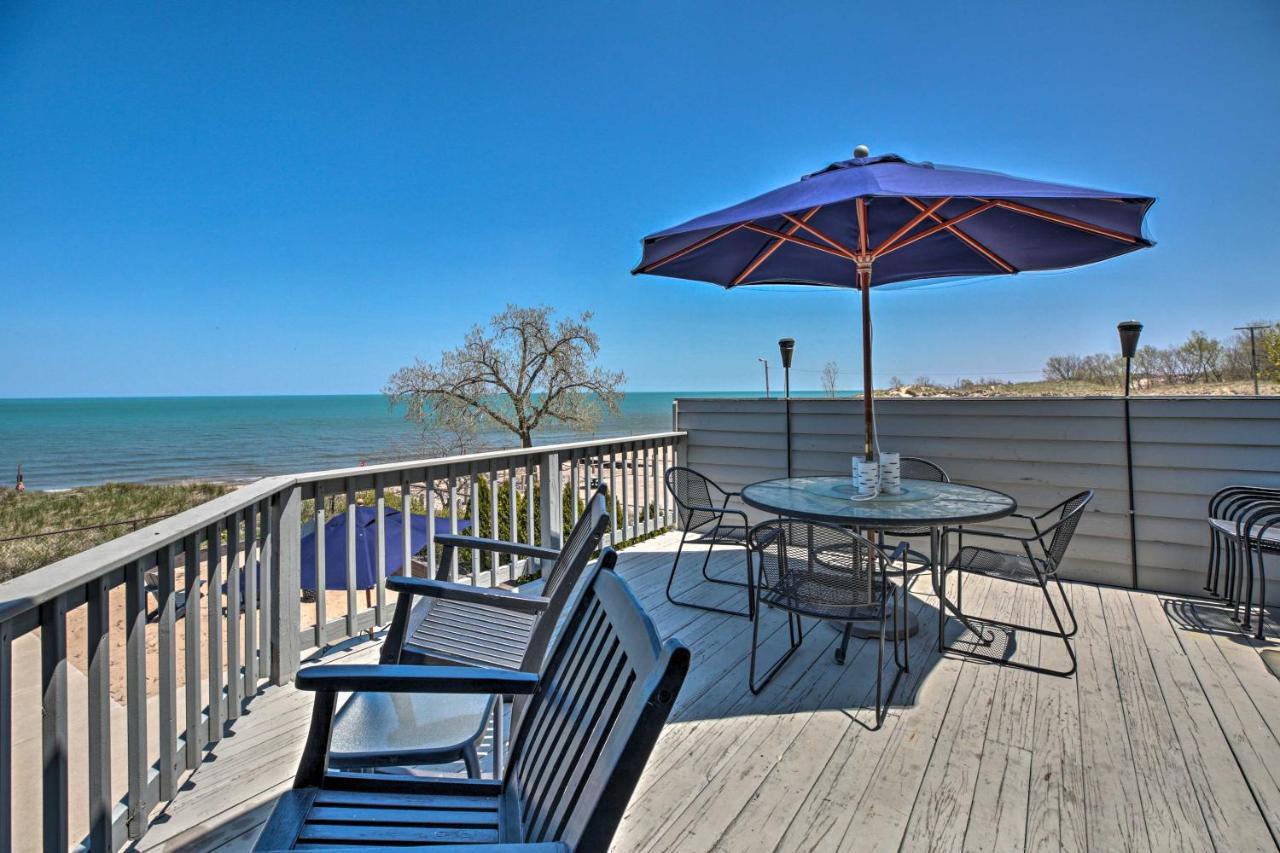 Lakefront Family Retreat With Grill Steps To Beach! Gary Bagian luar foto